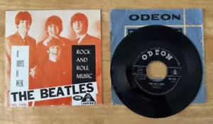 NORWAY 45 SP THE BEATLES ODEON 7438 ROCK AND ROLL MUSIC - Picture 1 of 2