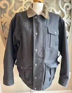 Sorel Chore Coat Mens LARGE Thinsulate Pockets Lining Corduroy Collar Grey - Picture 1 of 9