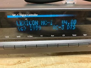 Lexicon MC-1 Preamplificatore/processore surround - Foto 1 di 12