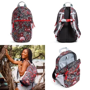 Vera Bradley + Coleman 15L Outdoor Paisley Backpack School Bookbag Limited Edit - Picture 1 of 9