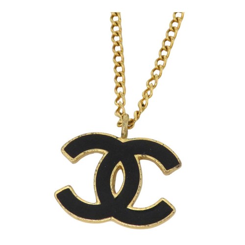 Collana catena CHANEL Coco Mark metallo unisex CHANEL