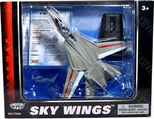 Motormax Skywings - F-14 Tomcat - US Navy Fighter - Diecast Aircraft Toy - Picture 1 of 3
