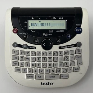 Brother P-Touch Modelo PT-1290 Etiquetadora Electrónica Hogar y Oficina PROBADA - Imagen 1 de 10