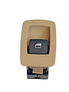 2006-2011 BMW 335i 335xi Sedan Rear Window Control Switch E90 E91  beige Tan - Picture 1 of 2