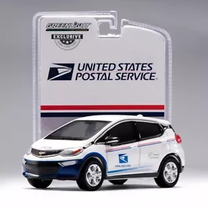 Greenlight 1:64 Diecast 2017 Chevrolet Bolt United States Postal Service Cars - Picture 1 of 7