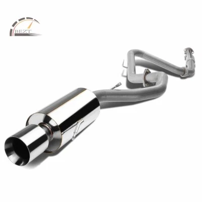 KITS DE SISTEMA DE ESCAPE CATBACK PARA SILENCIADOR INOXIDABLE ECLIPSE/TALON 2G 4" PUNTA ENROLLADA Foto 1 de 4