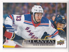 18/19 UD UPPER DECK CANVAS MIKA ZIBANEJAD CARD #C175
