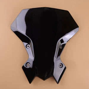 Fit For Kawasaki Z900 Z650 2020 2021 2022 Smoke Black Windscreen Windshield A5 - Picture 1 of 5