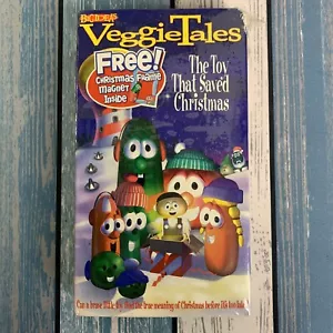 VeggieTales The Toy That Saved Christmas (VHS) Christian Children's Stories NEW - Picture 1 of 9