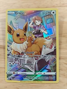 Eevee & Blue TG11/TG30 Brilliant Stars Trainer Gallery NM Rare Pokemon Card - Picture 1 of 2