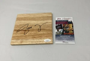 Jeff Teague signed Floor Atlanta Hawks Pacers Bucks Wake Forest Deacons JSA COA - Picture 1 of 1