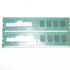 Timetec 8GB (2x4GB) DDR3 1600Mhz Desktop RAM Memory 75TT16NUL2R8-4G - Picture 1 of 4