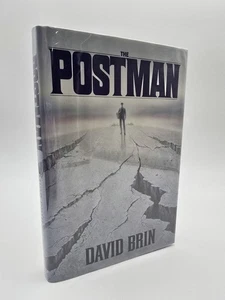 The Postman by David Brin, 1st Edition, 1st Printing, HC DJ - Foto 1 di 13