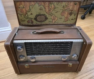 Vintage 1953/1954 RCA Victor Strato-World Kurzwellenradio 3-BX-671 funktioniert nicht! - Bild 1 von 17