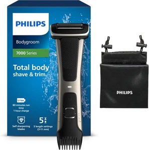 TOTALMENTE NUEVO Philips Series 7000 BG702513 Afeitadora y Recortadora Corporal a Prueba de Ducha - Imagen 1 de 1