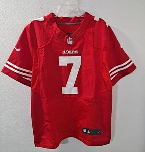 Nike San Francisco 49ers Colin Kaepernick 7 Red Stitched Elite Style Jersey 40 - Picture 1 of 10