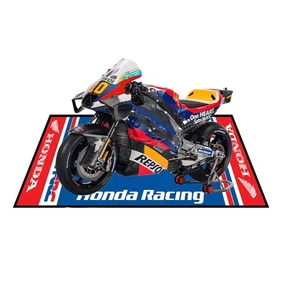 For Honda HRC Motorcycle Garage Pit Mat Workshop Carpet Floor Mat 220*80cm New - Picture 1 of 7