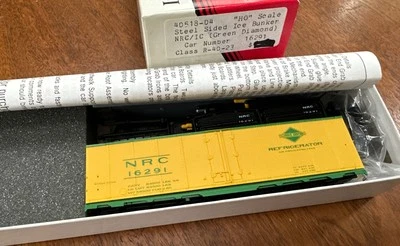 Intermountain HO Kit 40518-04 Steel Side Ice Bunk NRC-IC Green Diamond 16291 NY - Image 1 of 4