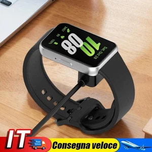 Magnetic Charging Cable Cord for Samsung Galaxy Fit 3 R390(Black 1m USB) - Afbeelding 1 van 11