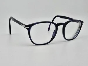 Persol 3143-V 1099 Blau Schildpatt Brille Brillengestell Italy 49-21-145 - Bild 1 von 13