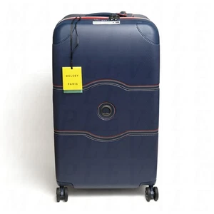 DELSEY PARIS Chatelet Air 2.0 Hardside Luggage with Spinner Wheels 26-inch Navy - Picture 1 of 14