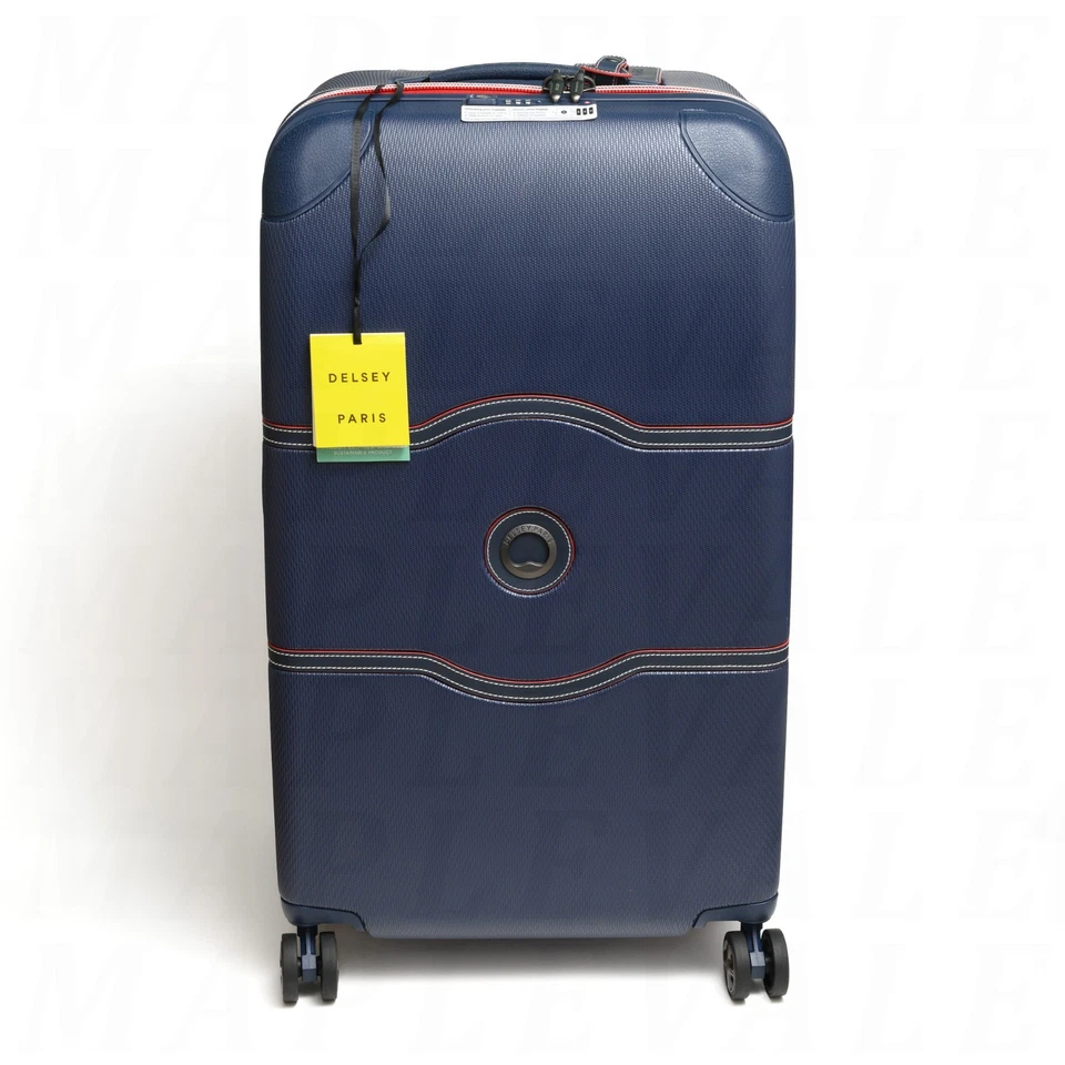 DELSEY PARIS Chatelet Air 2.0 Hardside Luggage with Spinner Wheels 26-inch Navy - Image 1 of 4