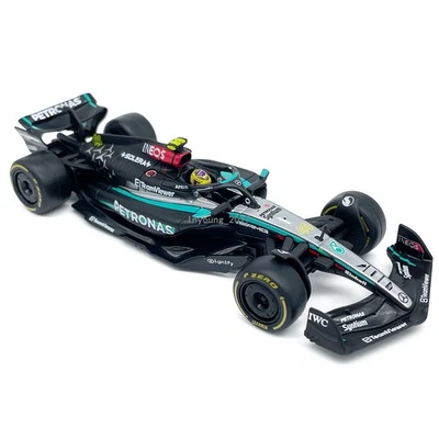 1:43 Scale 2024 AMG F1 W15 E Performance Model Car Formula 1 Lewis Hamilton 44 - Image 1 of 4