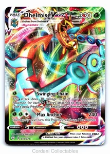 Dhelmise VMAX 010/072 - Shining Fates - Pokemon Card - Near Mint - Picture 1 of 2