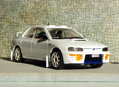 CUSTOM 1/43 Trofeu Subaru Impreza WRX STI Rally Specs Plain Body White 1995 - Immagine 1 di 4
