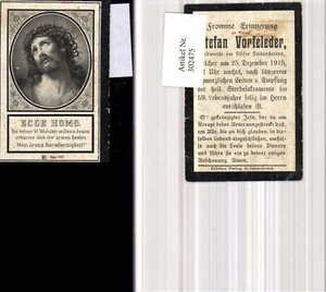 302475,Andachtsbild Heiligenbildchen Seitenstetten 1915 Jesus m. Dornenkranz Ecc - Picture 1 of 1