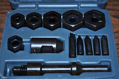 Herramienta de impacto neumática para aflojar sujetador de óxido con 5 brocas, 6 zócalos Lisle 62140 Foto 1 de 3