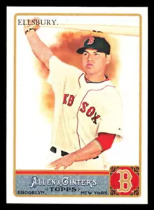 2011 Topps Allen & Ginter Jacoby Ellsbury #294 Boston Red Sox - Bild 1 von 2