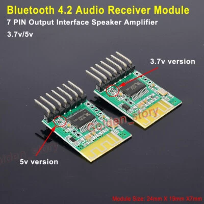 5V/3.7V Bluetooth Stereo Audio Module Bluetooth Receiver Universal Module - Image 1 of 4