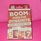 Boom Goes The Dynamite Card Game 2-6 Players Math Memory Matching Great Gift!