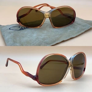 Vintage Cazal MOD 102 COL.51 Marbled & Brown Frame 1980's Sunglasses - Picture 1 of 11