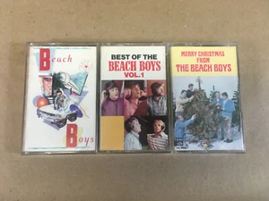 3 Beach Boys Cassettes, Best Of Vol. 1, Christmas, Made In U.S.A. - Picture 1 of 8