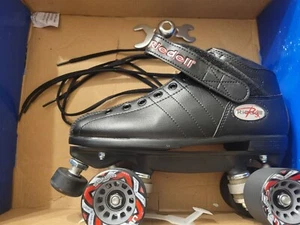 Patines de velocidad Riedell R3 Cosmic Superfly talla 8 para hombre o 7 para mujer - Imagen 1 de 15