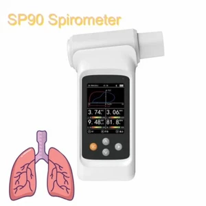 CONTEC SP90 Tragbarer Spirometer Lungenfunktionsprüfgerät Lungenanalysator - Bild 1 von 6