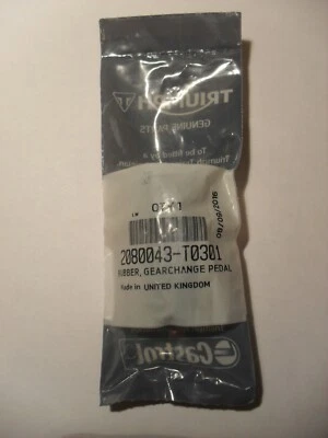 GENUINA PALANCA DE CAMBIOS TRIUMPH DAYTONA SPEED TRIPLE SPRINT TIGER TROPHY TT600 GOMA Foto 1 de 2