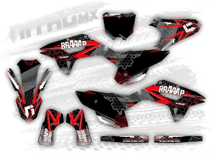Graphics Kit fits Honda CRF 450 RX CRF 450RX 2021 2022 2023 2024 Decals Stickers - Picture 1 of 1