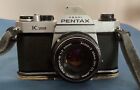 Asahi Pentax K1000 SLR 35mm Kamera filmowa z obiektywem SMC Pentax-M 1:2 50mm