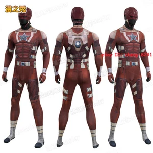 NUEVO Thunderbolts* Rojo Guardián Halloween Disfraz Traje Juegos con disfraces Mono Body - Imagen 1 de 19