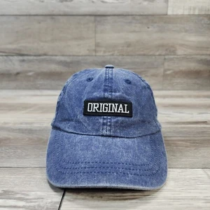 Original Denim Hat Cap Youth Boys Adjustable StrapBack Casual Fashion Wear - Picture 1 of 9