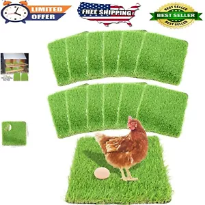 12 x 12 Outdoor Nesting Pads - Comfortable & Easy to Clean Chicken Coop Bedding - Picture 1 of 9