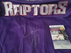 Damon Stoudamire Signed Toronto Raptors ROOKIE YEAR Champion Jersey JSA #JJ00548 - Picture 1 of 9