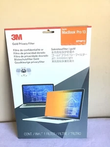 Zupełnie nowy 3M Apple MacBook Pro 13 złoty 60 stopni filtr prywatności model # GPFMP13 - Zdjęcie 1 z 2