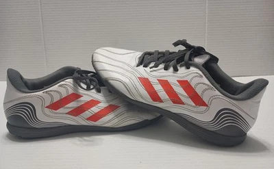 Adidas Men's COPA Indoor Sala Soccer Shoes White Gray Orange Size 9 - Image 1 of 4