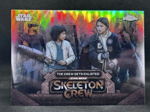 2025 Topps Chrome Star Wars SKELETON CREW: The Crew Gets Enlisted #SC-13 - Picture 1 of 2