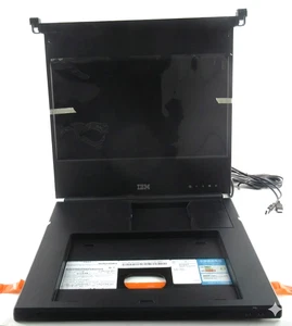 Lenovo 1U 18,5" Enhanced Media Konsole - 47C2522 / 1723-8EX / 95Y2288 - Bild 1 von 12