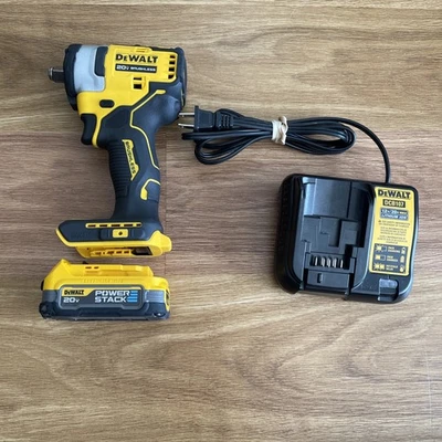 DeWalt DCF911 20V Sin escobillas 1/2" Dr Llave de Impacto Pila de Energía Batería y Cargador Foto 1 de 4